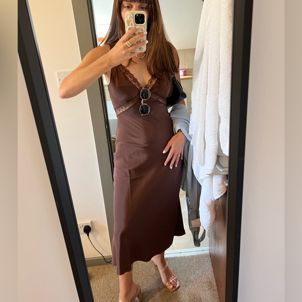 Reformation Silk Dress